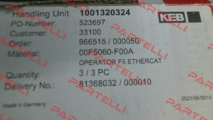 00F5060-F00A LAIPPLE KEB