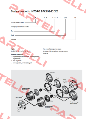 Ring for BFK458-20E Intorq