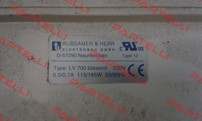 LV 700 230V АС Rübsamen & Herr