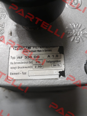 RF330DG A1.0 Hydac