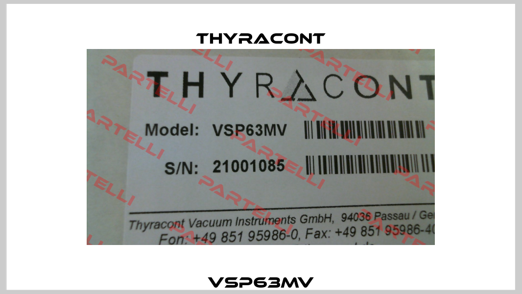 VSP63MV Thyracont