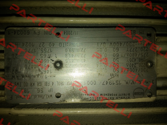 151947/0001 F K21X 180L 4 FBI IGR KR 0D TWS WE  Stober