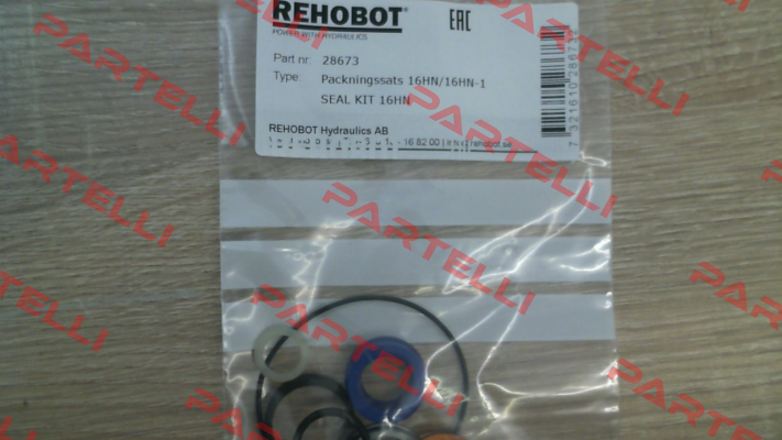 Seal kit for 16HN-1 Nr. 28673 Nike Hydraulics / Rehobot