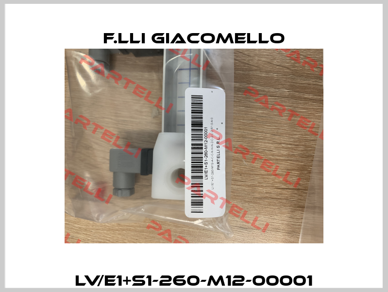 LV/E1+S1-260-M12-00001 F.lli Giacomello