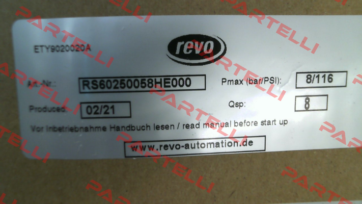 RS60250058HE000 Revo