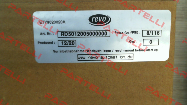 RD5012005000000 Revo