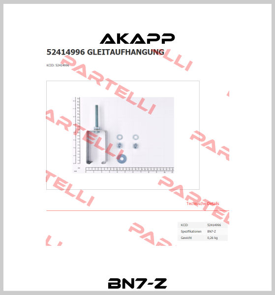 BN7-Z Akapp