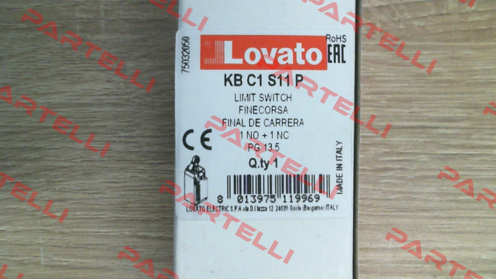 KBC1S11P Lovato