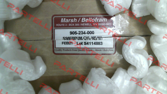 905-234-000 Ref: SS-6-F-BP-UM-NS Bellofram