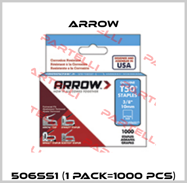 506SS1 (1 pack=1000 pcs) Arrow
