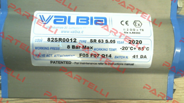 82SR0012 Valbia