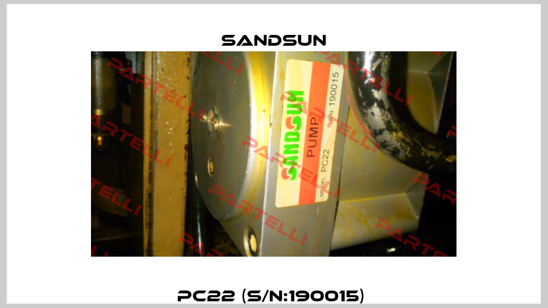 PC22 (S/N:190015)  Sandsun