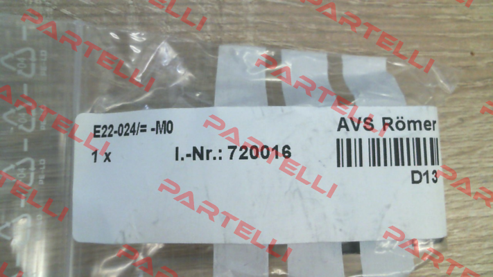 E22-024/= -M0 Avs Römer