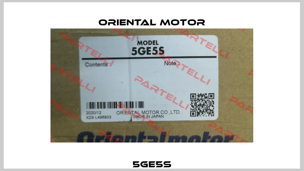 5GE5S Oriental Motor