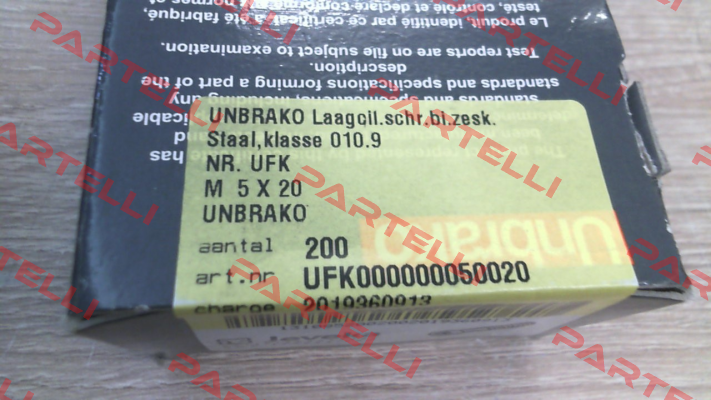 UFK000000050020 Unbrako