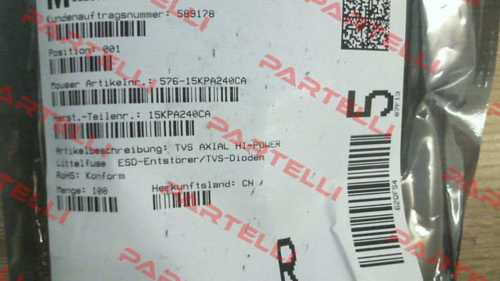 15KPA240CA Littelfuse
