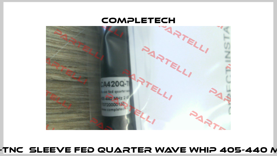 CA420Q-TNC  sleeve fed quarter wave whip 405-440 MHz 2 dBi Completech