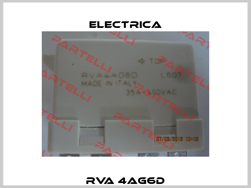 RVA 4AG6D Electrica