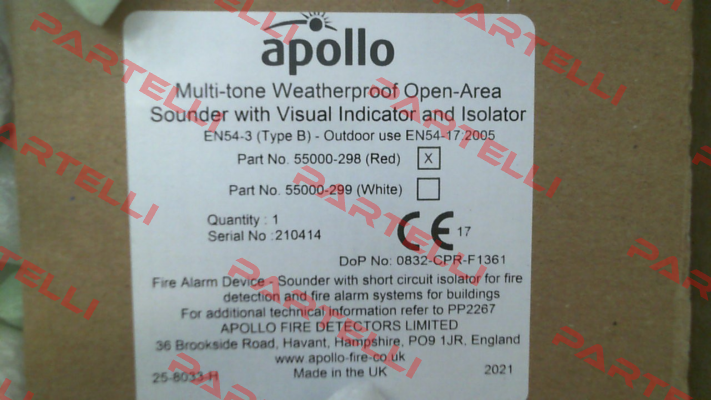 55000-29 Apollo