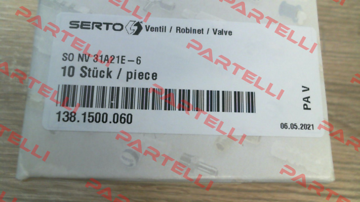 138.1500.060 / SO NV 31A21E-6 Serto