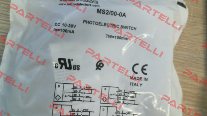 MS2/00-0A Micro Detectors / Diell (now Datasensing)