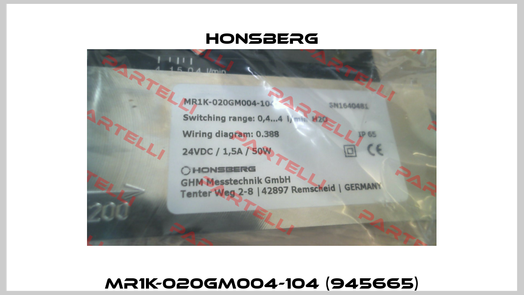 MR1K-020GM004-104 (945665) Honsberg