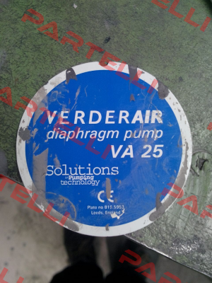 VA 25 Plate No 819.5953 Verderair