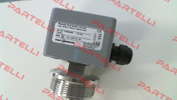 APRV2"-VUUU-L1.050/12-V44A  / Item No. 46985310 Bestobell Mobrey