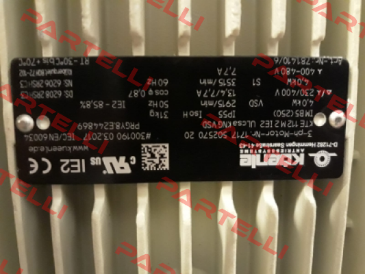 1717 502570 20; KTE112M2IE2 (OEM) Küenle