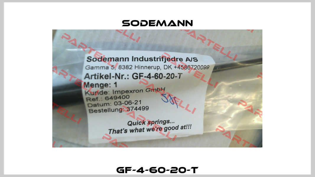 GF-4-60-20-T Sodemann