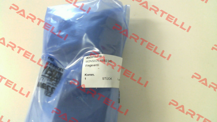 P/N: 400510259, Type: W2N32ON-6BB2 24D Bucher Hydraulics