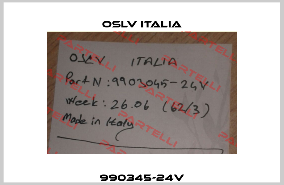 990345-24V OSLV Italia