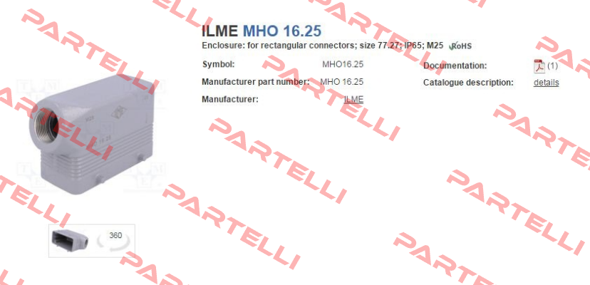 MHO 16.25  Ilme