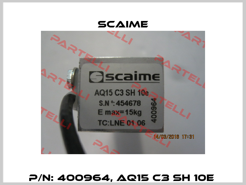 P/N: 400964, AQ15 C3 SH 10e  Scaime
