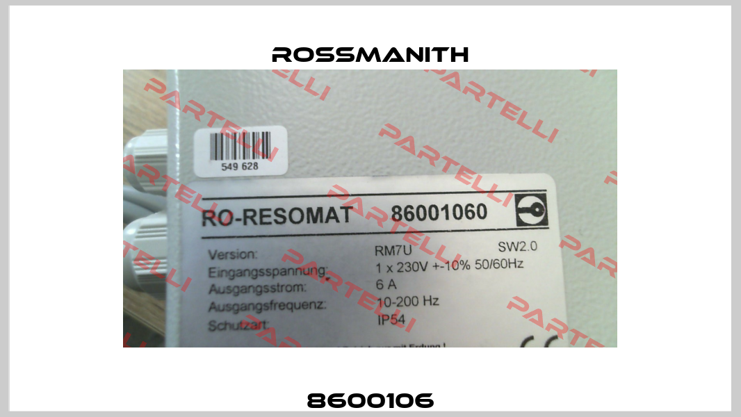 8600106 Rossmanith