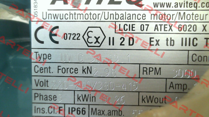 UVC 3Y-2 (85758) Aviteq