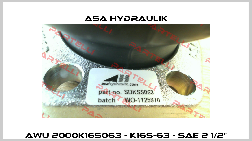 AWU 2000K16S063 - K16S-63 - SAE 2 1/2" ASA Hydraulik