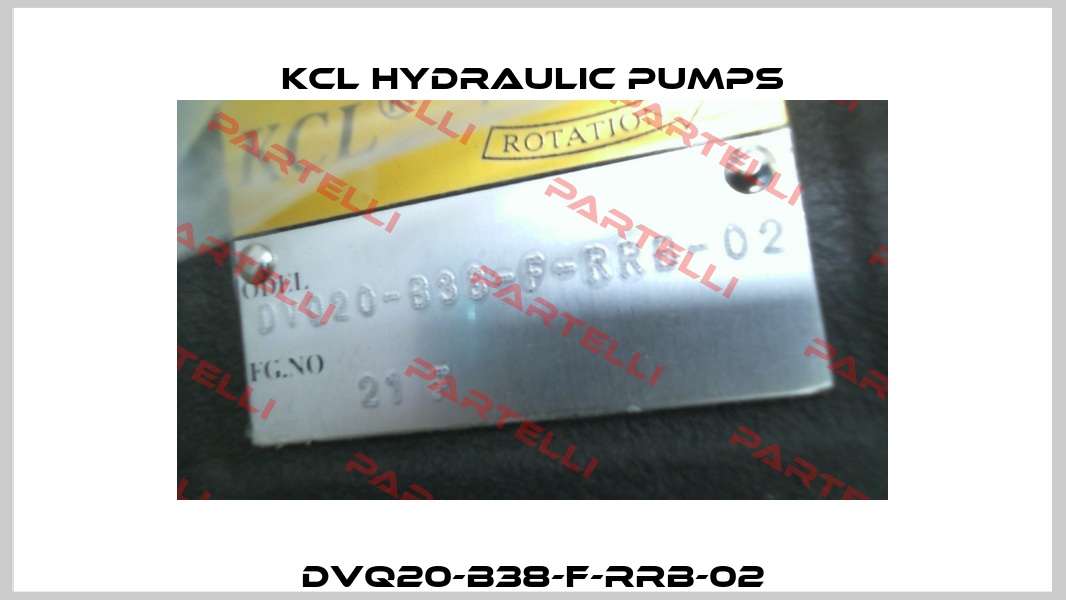 DVQ20-B38-F-RRB-02 KCL HYDRAULIC PUMPS