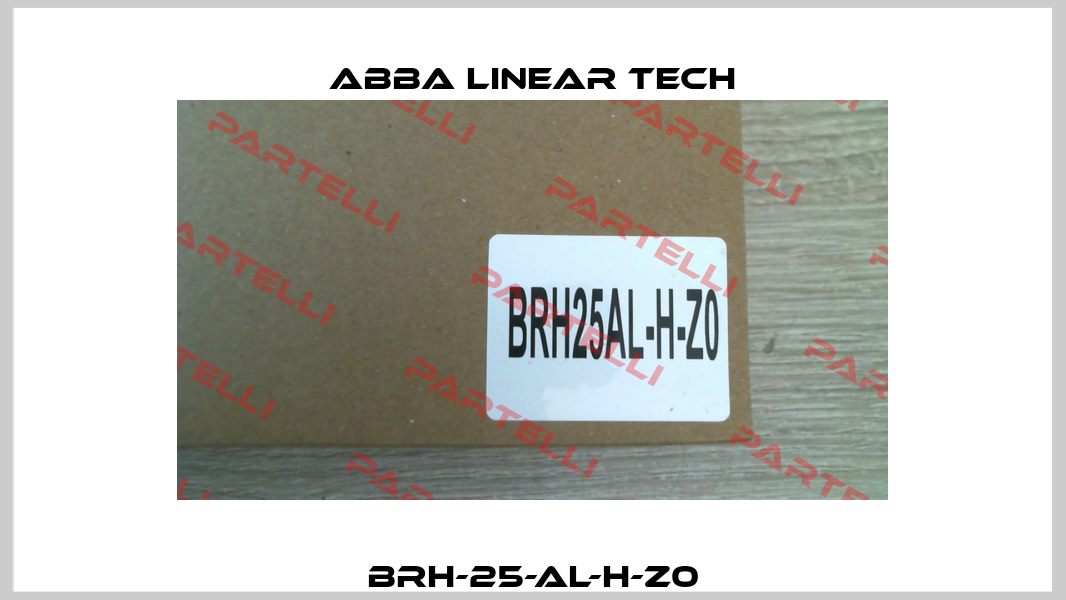 BRH-25-AL-H-Z0 ABBA Linear Tech