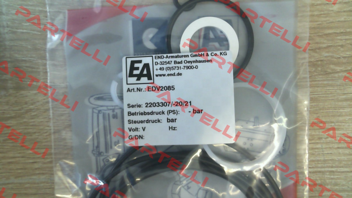 EDV2085 End Armaturen