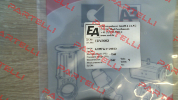 EDV2063 End Armaturen