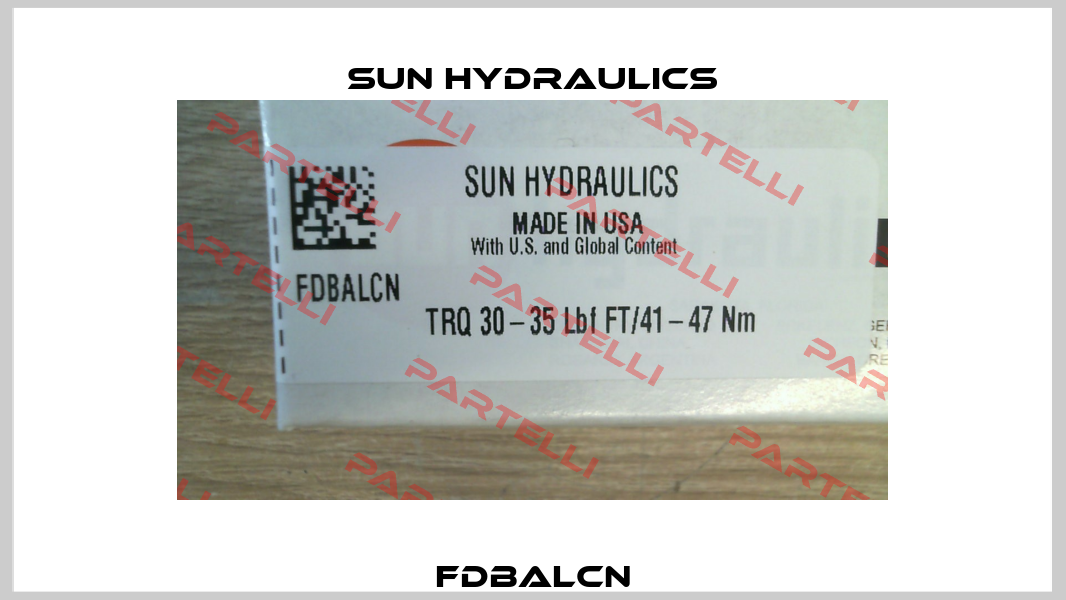 FDBALCN Sun Hydraulics