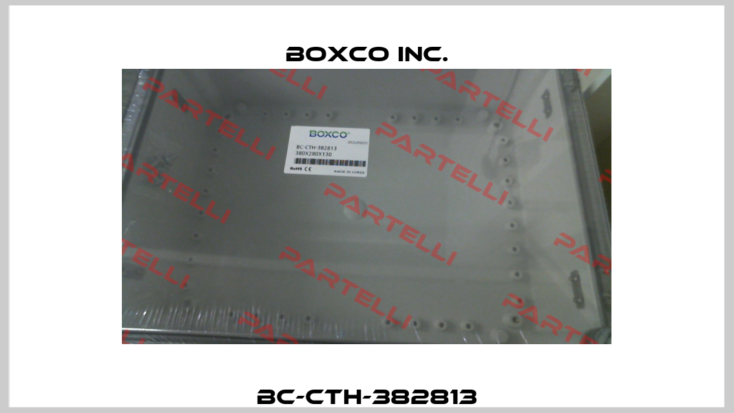BC-CTH-382813 BOXCO Inc.