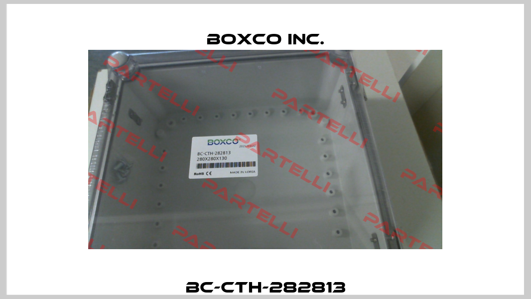 BC-CTH-282813 BOXCO Inc.