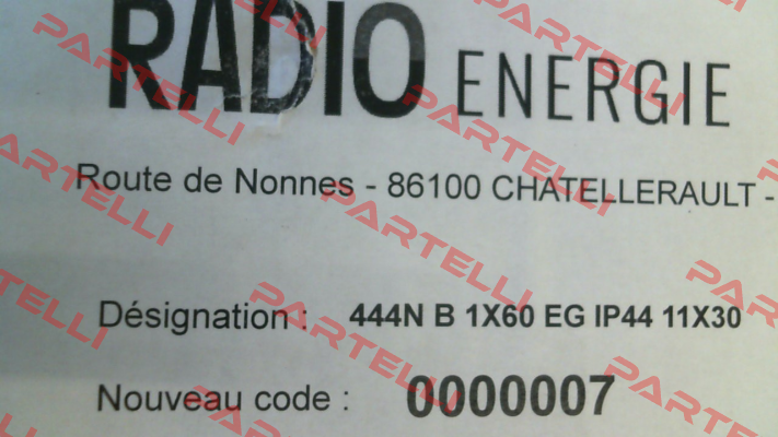 REO444N1B0,06EG Radio Energie