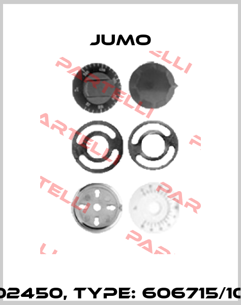 p/n: 60002450, Type: 606715/10-041/000 Jumo