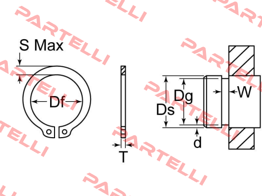 DSHR-025 Rotor Clip