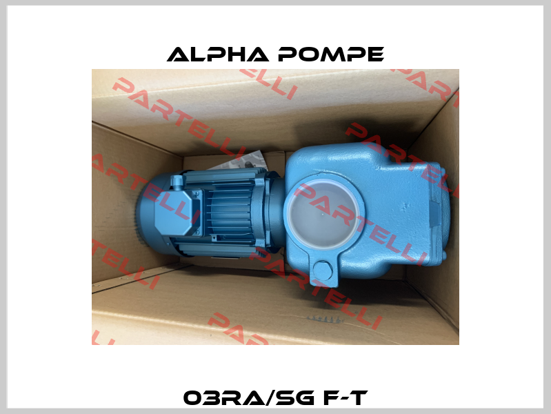 03RA/SG F-T Alpha Pompe