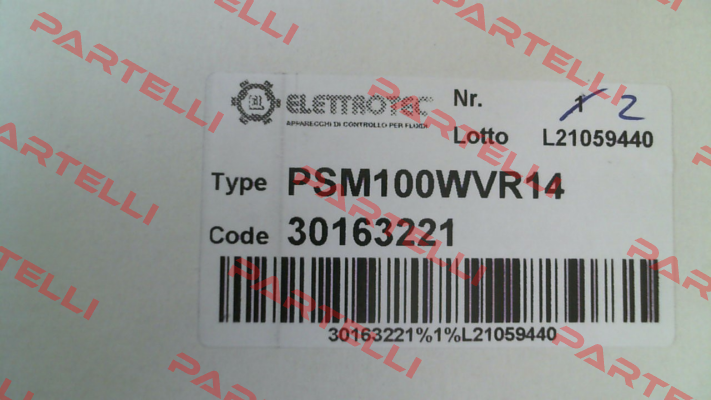 PSM100WVR14 Elettrotec