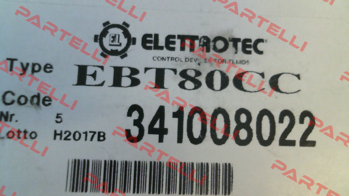 EBT80CC Elettrotec